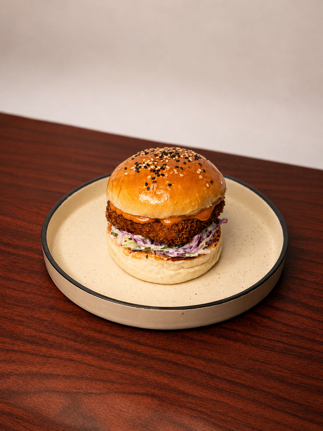 Korean Paneer Burger